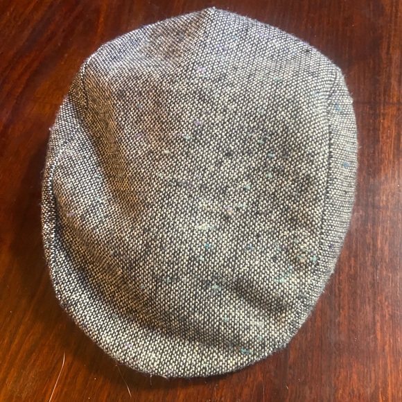 Classic Gray Tweed Flat Cap